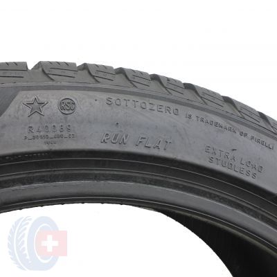 8. 2 x PIRELLI 225/45 R19 96V XL Winter SottoZero 3 RUN FLAT Zima 6.5mm