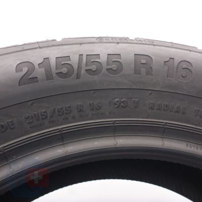 4. Opona 215/55 R16 1x CONTINENTAL 93Y ContiPremiumContact 5 Letnia 2013 