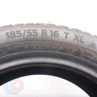 6. Opony 185/55 R16 2x CONTINENTAL 87T XL WinterContact TS860 Zimowe 2022