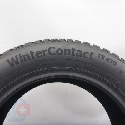 4. Opona 215/55 R16 1x CONTINENTAL 97H XL WinterContact TS 870 Zimowa 2022 