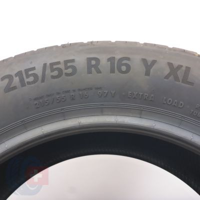 7. Opony 215/55 R16 4x CONTINENTAL 97Y XL EcoContact 6 Letnie 2022 