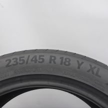 4. Opony 235/45 R18 2x CONTINENTAL 98Y XL PremiumContact6 Letnie 2022 6,2-6,5mm 
