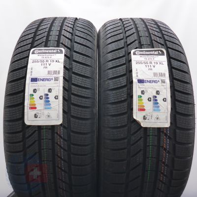 4. Opony 255/55 R19 CONTINENTAL 111V XL WinterContact TS 870 P Zimowe 2023 