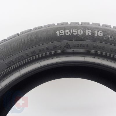 7. Opony 195/50 R16 4x CONTINENTAL 88H XL ContiWinterContact TS 830P A0 Zimowe 2016 Nieużywane