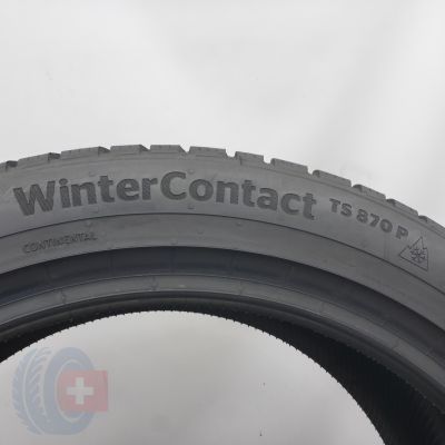 7. Opony 225/45 R18 4x CONTINENTAL 95V XL WinterContact TS870P Zimowe 2021 7,5-8mm