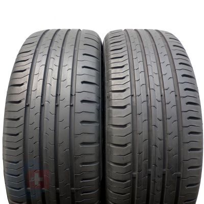 3. 4 x CONTINENTAL 195/55 R15 85V ContiEcoContact 5 Lato 2017 6mm