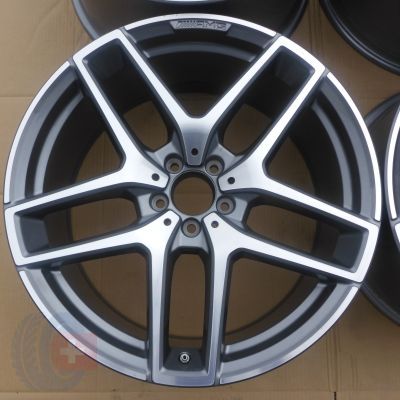 2. 4 x Alufelgi 21 MERCEDES GLE  5x112 Et52,5/38 10/11J Original AMG TPMS