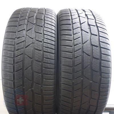 4. Opony 235/45 R19 4x CONTINENTAL 99V XL ContiWinterContact TS830P MO Zimowe 2016, 2019 6,2-7mm