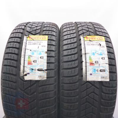 Opony 235/45 R17 2x PIRELLI 97H XL Winter Sottozero 3 Zimowe 2013 Nieużywane