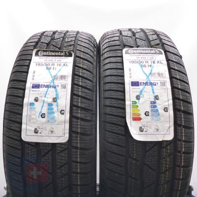 Opony 195/50 R16 2x CONTINENTAL 88H XL ContiWinterContact TS 830P A0 Zimowe 2021