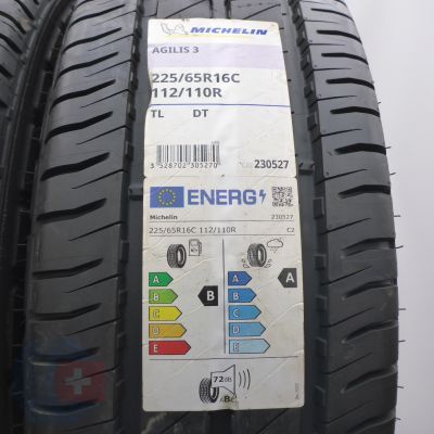 2. Opony 225/65 R16C 2x MICHELIN 112/110R Agilis 3 DT Letnie 2022 