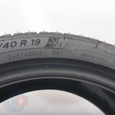 5. Opony 245/40 R19 2x MICHELIN 98V XL MO PilotAlpin 5 Zimowe 2022 6,2mm