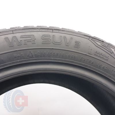 6. Opony 215/55 R18 2x NOKIAN 99V XL WR SUV 3 Zimowe 2021 7,5-7,8mm