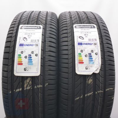 Opony 225/60 R17 2x CONTINENTAL 99V UltraContact Letnie 2024 
