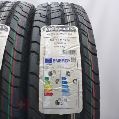 2. Opony 195/75 R16C 2x CONTINENTAL 107/105R ContiVanContact 100 Letnie 2024 