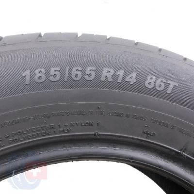 4. 2 x KUMHO 185/65 R14 86T Ecowing ES01 KH27 Lato DOT14 6,5-7mm