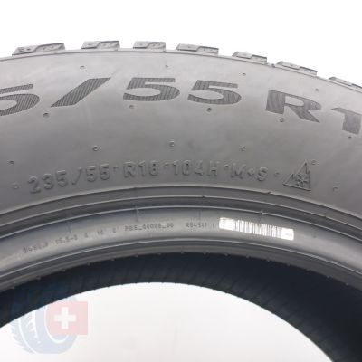 6. Opony 235/55 R18 2x PIRELLI 104H XL Winter Powergy Zimowe 2024 6,5-6,2mm