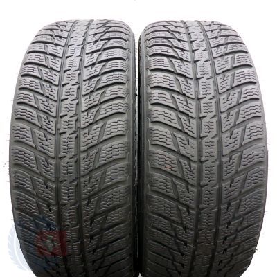3. Opony 215/55 R18 4x NOKIAN 99V XL WR SUV 3 Zimowe 2021 6.8-7mm