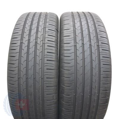 3. Opony 225/60 R18 4x CONTINENTAL 104V XL EcoContact 6 Letnie 2021, 2022 5,5-5,8mm