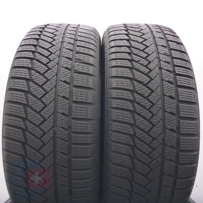 Opony 225/55 R17 2x CONTINENTAL 97H WinterContact TS850P BMW MO Zimowe 2021 6,5-6,8mm