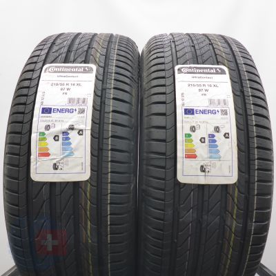 5. Opony 215/55 R16 4x CONTINENTAL 97W XL UltraContact Letnie 2024 