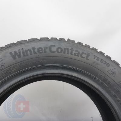 6. Opony 185/60 R15 2x CONTINENTAL 88T XL WinterContact TS 870 Zimowe 2025 