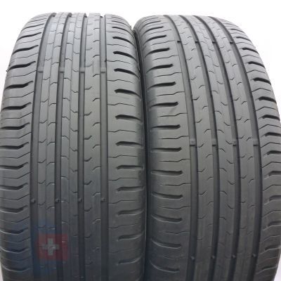 Opony 215/60 R17 2x CONTINENTAL 96H ContiEcoContact 5 Letnie 2016 6,8-7mm