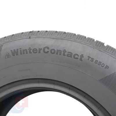 8. Opony 255/70 R16 2x CONTINENTAL 111T WinterContact TS850P SUV Zimowe 2022 Jak Nowe Nieużywane