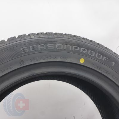 6. Opony 205/55 R16 2x NOKIAN 91V SeasonProof 1 Wielosezonowe 2024 