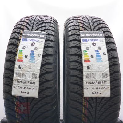 3. Opony 175/65 R15 4x GOODYEAR 84T Vector 4Seasons Gen-2 Wielosezonowe 2023 