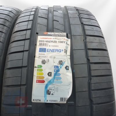 3. Opony 265/45 R20 2x HANKOOK 108Y XL Ventus S1 evo3 SUV Letnie 2024 