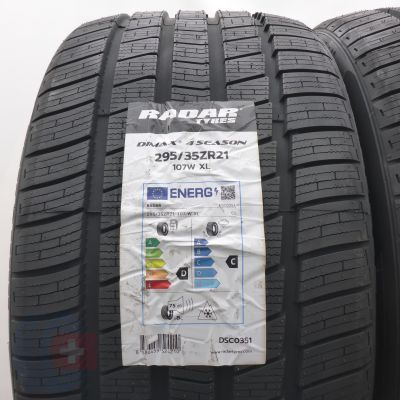 2. Opony 295/35 ZR21 2x RADAR 107W XL Dimax 4Season Wielosezonowe 2026 