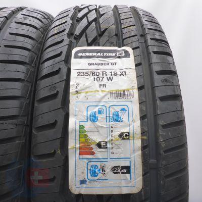 2. Opony 235/60 R18 4x GENERAL 107W XL Grabber GT Letnie 2018