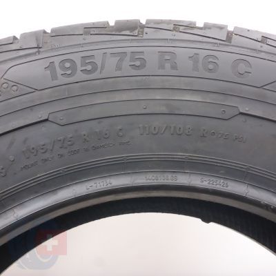 5. Opony 195/75 R16C 2x CONTINENTAL 110/108R ContiVanContact 100 Letnie 2022