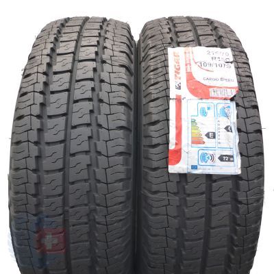 Opony 215/70 R15C 2x TIGAR 109/107S CargoSpeed Letnie 2020 Jak Nowe 
