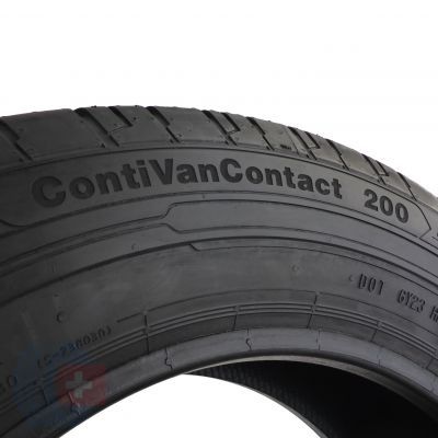 7. 4 x CONTINENTAL 205/65 R16C 107/105T ContiVanContact 200 Lato 2016 Jak Nowe Nieużywane 