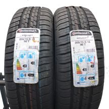 3. Opony 205/70 R15 4x CONTINENTAL 96T 4x4 Contact Letnie 2020 Nieużywane 