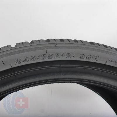 5. Opony 245/35 R19 2x BRIDGESTONE 93W XL Blizzak Lm005 Zimowe 2023, 2024 7mm