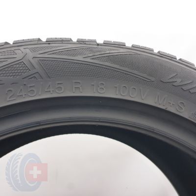 5. Opony 245/45 R18 4x VREDESTEIN 100V XL Wintrac Pro Zimowe 2022, 2023 7-7,2mm
