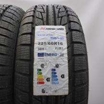 3. Opony 225/60 R16 2x NANKANG 98H Winter Activa SV-2 Zimowe 2022