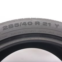 4. Opony 285/40 R21 2x CONTINENTAL 109Y XL ContiSportContact 5 AO Letnie 2022 7mm