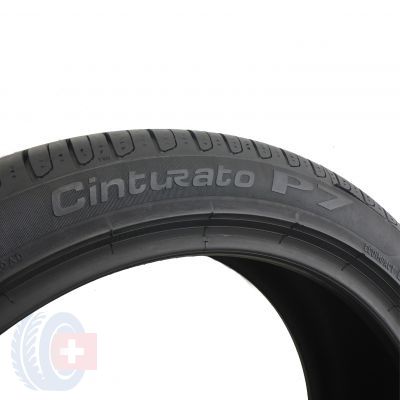 7. 4 x PIRELLI 215/45 R18 93W XL Cinturato P7 Lato DOT18 Jak Nowe 7-7,5mm
