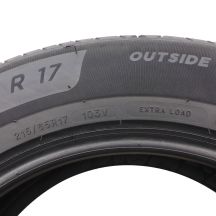 5. 4 x MICHELIN 215/65 R17 103V XL Primacy 4 S2 Lato 2022 6,8-7mm