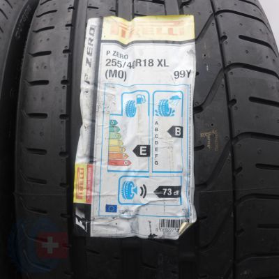2. Opony 255/40 R18 2x PIRELLI 99Y XL PZero MO Letnie 2019 Nieużywane