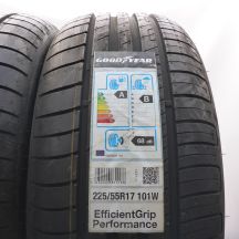2. Opony 225/55 R17 2x GOODYEAR 101W XL EfficientGrip Performance Letnie 2020 