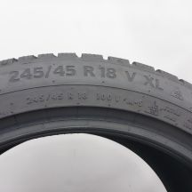 5. Opony 245/45 R18 2x CONTINENTAL 100V XL WinterContact TS 870 P Zimowa 2023 6.8-6,8mm