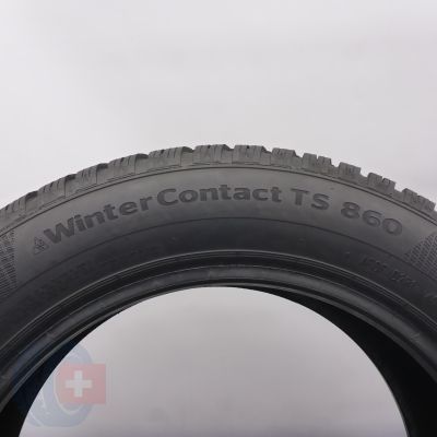 7. Opony 205/55 R16 2x CONTINENTAL 91H WinterContact TS860 Zimowe 2018 6,2-6,8mm