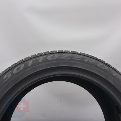 6. Opony 255/45 R19 2x PIRELLI 104W XL T0 Sottozero 3 Winter Zimowe 2024 7,2mm