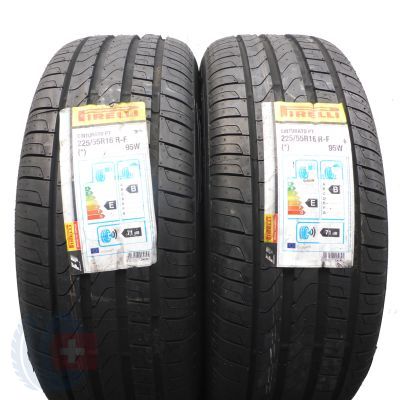 3. Opony 225/55 R16 4x PIRELLI 225/55 R16 95W Cinturato P7 RUN FLAT BMW Letnie 2018 Jak Nowe 