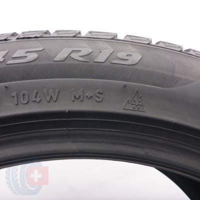 2. Opony 255/45 R19 2x PIRELLI 104W XL T1 Sottozero 3 Winter PNCS Zimowe 2024 6,8mm